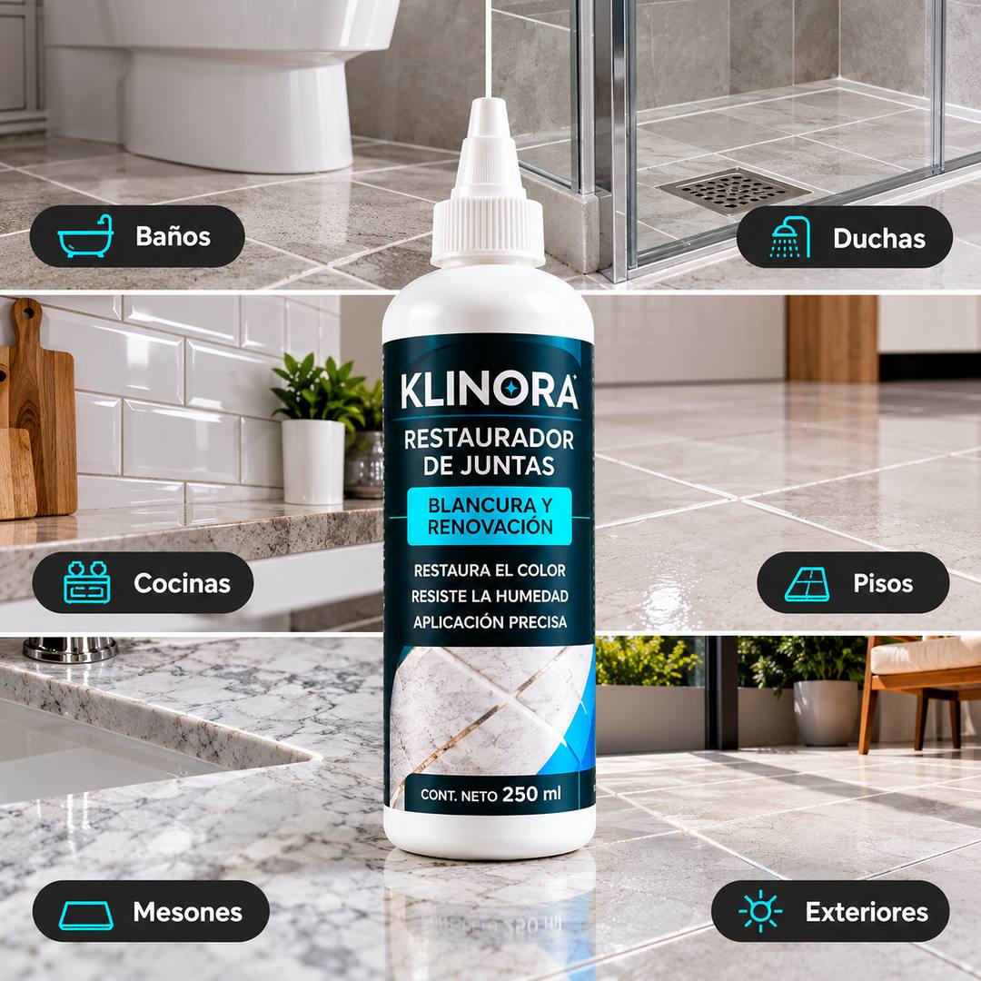 Dónde usar el restaurador: baños, duchas, cocinas, pisos y exteriores
